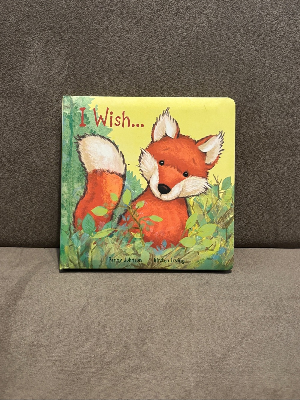 Jellycat Orange and White Fox Board Book